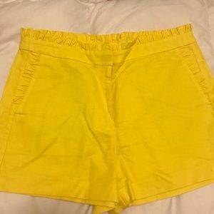 Ruffle J. Crew Shorts NWT